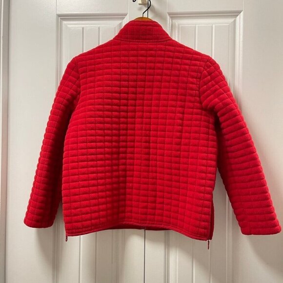 Charter Club Vintage Red Quilted Fleece Jacket – SP - Picture 6 of 9